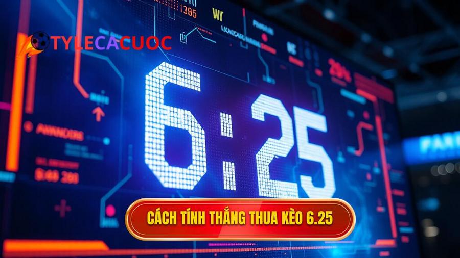 Cách tính thắng thua khi chơi kèo tài xỉu 6.25