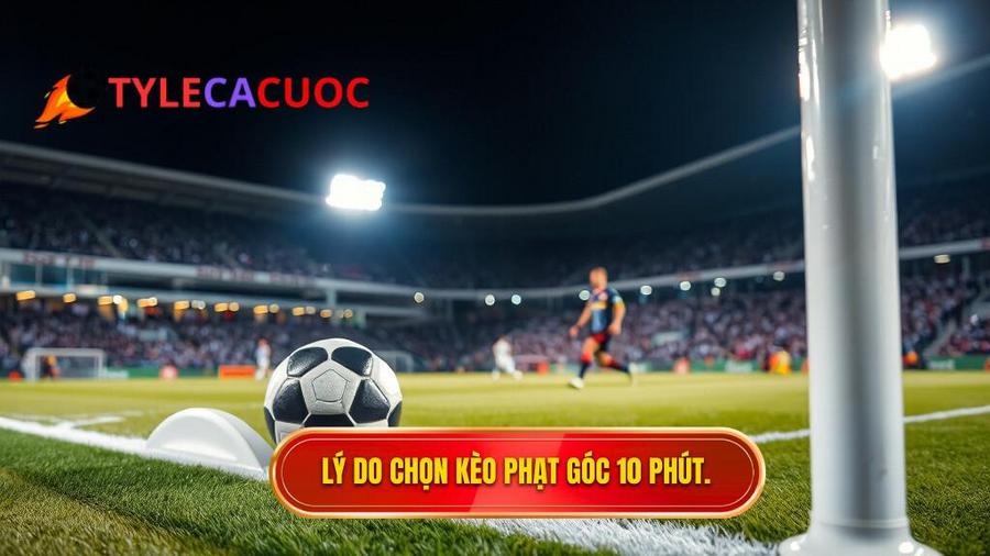 Tại sao nên chọn Kèo cược đội nhận quả phạt góc trong 10 phút đầu?
