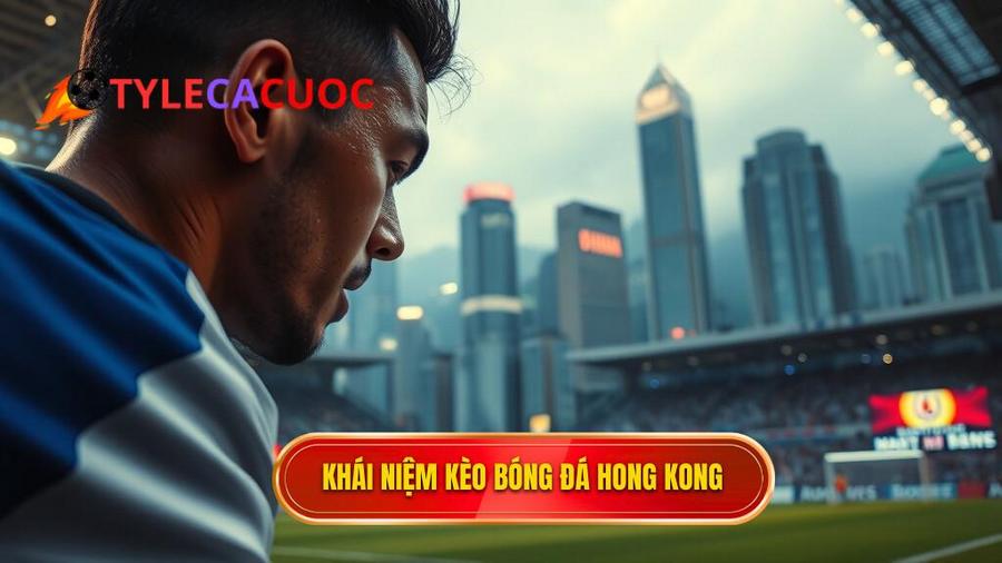 1. Khái niệm kèo bóng đá Hong Kong