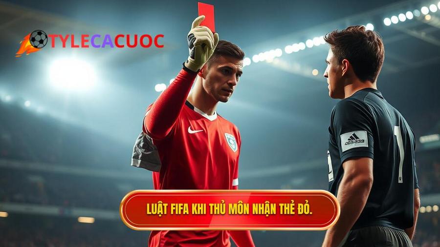 Luật FIFA quy định thế nào về việc thủ môn bị truất quyền thi đấu?