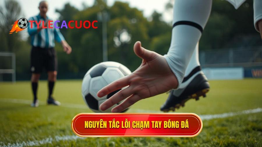 Nguyên tắc cơ bản về lỗi chạm tay trong bóng đá