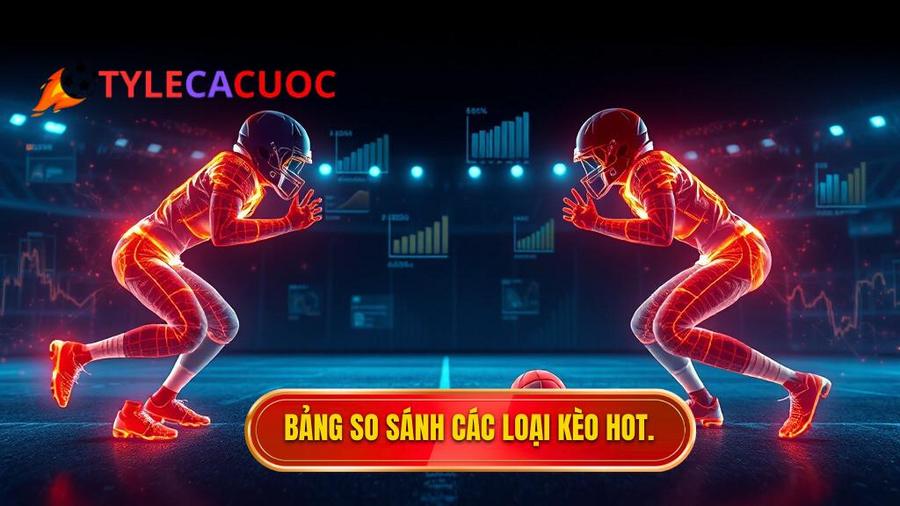 3. Bảng so sánh các loại kèo hot.