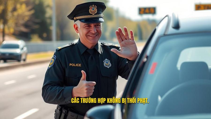Các trường hợp KHÔNG bị thổi phạt theo quy định mới