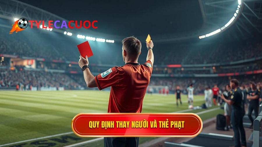 Quy định về thay người và thẻ phạt